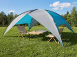 Camping Tent with Rainfly Water-resistant Dome Blue 42028526