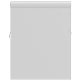 Sink Cabinet with Built-in Basin White Engineered Wood 3070838