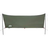 Camping Tarp Olive Green 438x376x212 cm Waterproof 4009606