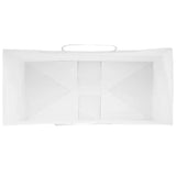 ZNTS Paper Bags 250 pcs with Handles White 18x8x22 cm 4101614