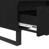 Bedside Cabinet 2 pcs Black Oak 40 x 35 x 50 cm Engineered Wood 881919