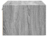 Wall Cabinet Grey Sonoma 80x42.5x40 cm Engineered Wood 846129