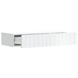 Wall-Mounted Side Table Wall-mounted White 87.5 x 34.5 x 17 cm 898325