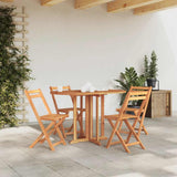 Folding Butterfly Garden Table 120x70x75 cm Solid Teak Wood 49002