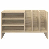 Record Cabinet Sonoma Oak 78.5 x 35 x 45 cm Engineered Wood 891074