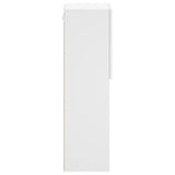 TV Cabinets with LED Lights 2 pcs White 30.5x30x102 cm 837016