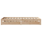 Bed Frame with Drawers without Mattress 90x200 cm 3301942