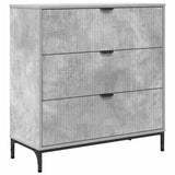 Sideboard Concrete Grey 79.5 x 33 x 82 cm Engineered Wood 883437