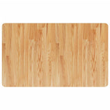 Workbench Light Brown 100x60x cm Solid Wood Oak Rectangular 3309680