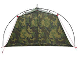 Tunnel Tent Camouflage 2-Person 185T Polyester with PU Coating 42019364