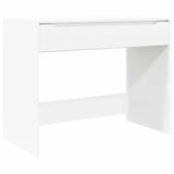 Desk with Drawer White 100 x 50 x 78 cm Engineered Wood 888937