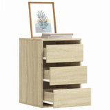 Corner Chest of Drawers Sonoma Oak 40x41x58 cm Engineered Wood 852836