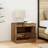 Bedside Cabinet Old Wood 50 x 40 x 45 cm Engineered Wood 862180
