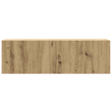 5 Piece TV Cabinet Set Wall-mounted Artisan Oak Engineered Wood 3329000