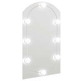 3102977 Mirror with LED Lights 70x40 cm Glass Arch