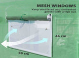 9.8 x 6.6ft Walk-In Polytunnel Greenhouse - Green T3398P322071
