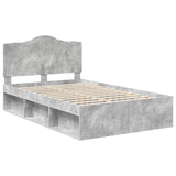 Bed Frame with Headboard Concerte 120 x 190 cm Solid Pine Wood 3413338