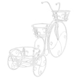 Plant Stand Bicycle Shape Vintage Style Metal 245931