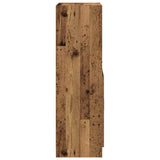Kitchen Cabinet Old Wood 57x41.5x131.5 cm Engineered Wood 860128