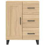 Highboard Sonoma Oak 69.5x34x180 cm Engineered Wood 3196038