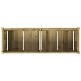 Garden Planter 150x50x50 cm Impregnated Wood Pine 837488