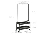 Coat rack with shoe stand 70400983