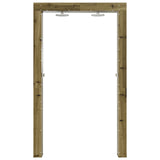 Outdoor Shower 226 cm Impregnated Pine Wood and Stainless Steel 886343