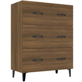 Sideboard Brown Oak 69,5x34x90 cm Engineered Wood 817350