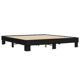 Bed Frame without Mattress Black 180x200 cm Super King 3280222