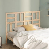 Bed Headboard 156x4x104 cm Solid Wood Pine 818195