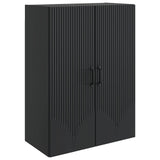 Wall-Mounted Cabinet Black 66 x 34.5 x 90 cm Engineered Wood 898906