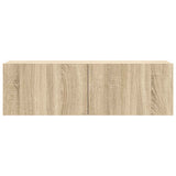 8 Piece TV Cabinet Set Sonoma Oak Engineered Wood 3079040