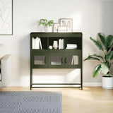 Sideboard Olive Green 100.5x39x107 cm Cold-rolled Steel 853420