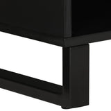 TV Cabinet 80x33x46 cm Solid Wood Acacia and Engineered Wood 351975