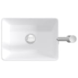 Bathroom Wash Basin Chrome 40.5 x 30.5 x 13 cm Metal 890248