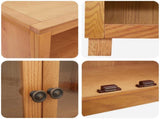Storage Furniture Set with Storage Brown Engineered wood 3328624