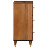 Side Cabinet 40x33x75 cm Solid Wood Mango 358307