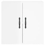 ZNTS Wall Cabinet High Gloss White 60x31x60 cm Engineered Wood 829958