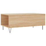 Coffee Table Sonoma Oak 90x50x36.5 cm Engineered Wood 830807