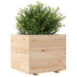 ZNTS Garden Planter 80x80x72 cm Solid Wood Pine 3282624