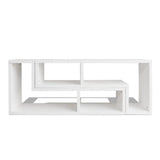 243066 TV Cabinet Double L-Shaped White
