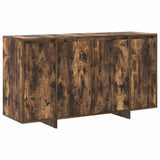 Sideboard Smoked Oak 135 x 41 x 75 cm Engineered Wood 3333890