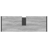 Bathroom Cabinet Grey Sonoma 90 x 30 x 60 cm Engineered Wood 886483