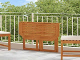 Bistro Table 90x50x75 cm Solid Acacia Wood 44039