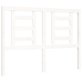 Bed Frame without Mattress White 140x190 cm Solid Wood Pine 3192862