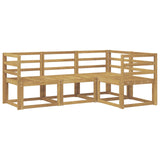 Outdoor Sofa Set 4 pcs White 185.5 x 126.5 x 73 cm 3387543