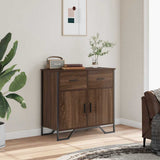 Sideboard Brown Oak 79.5x35.5x74.5 cm Engineered Wood 848548