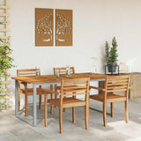 Garden Dining Table Grey 180 x 90 x 75 cm 4010596