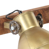Industrial Wall Lamp Brass 65x25 cm E27 320507
