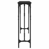 Console Table Black Engineered wood, metal Extra Long 837767